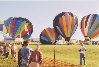 Launching Balloons at Burger Fest, 2004