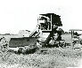 An Early John Deere Grain Combine